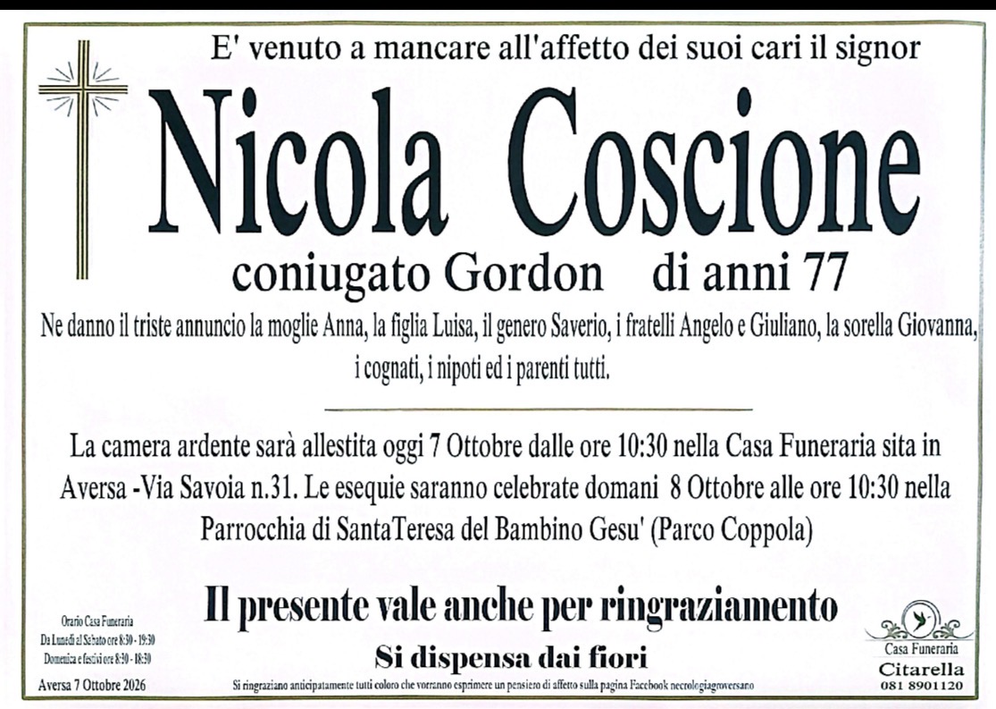 Necrologio